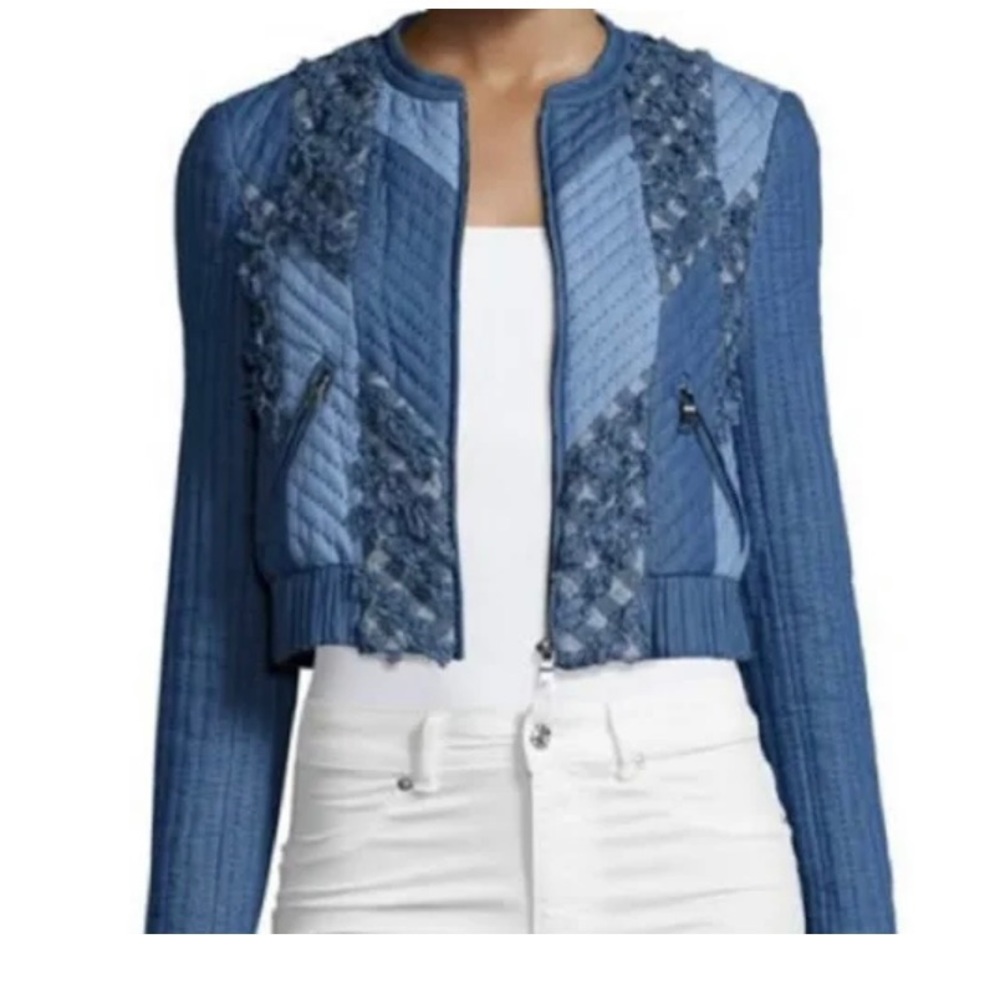 NWOT Rebecca Taylor Denim Jacket